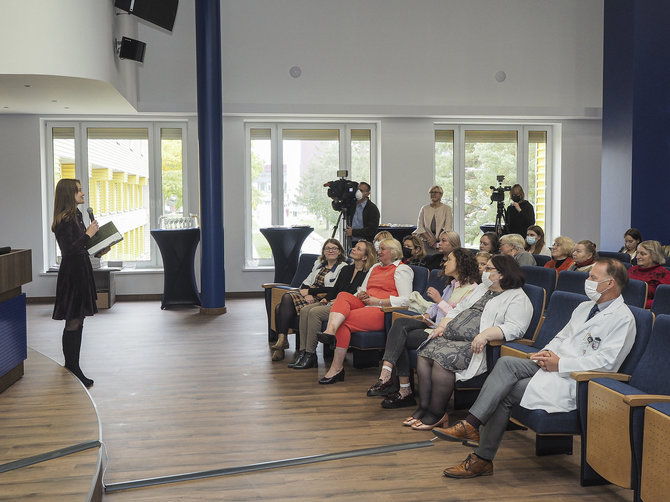 NVI nuotr./Pacientų forumo spaudos konferencija