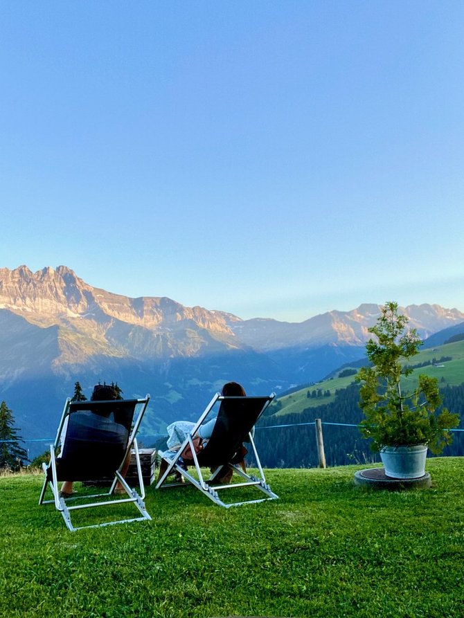 Asmeninio archyvo nuotr./Morgins. Vienas aukščiausiai įsikūrusių restoranų – 1600 m aukštyje