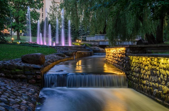 Marijampolės savivaldybės administracijos archyvo nuotr./Poezijos parkas