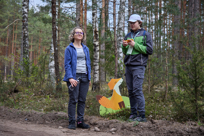 Vėtrės Antanavičiūtės nuotr./K.Radžvilaitė su sūnumi