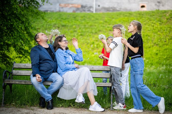 R.Vaitkevičiaus nuotr./Globėjų laisvalaikis.