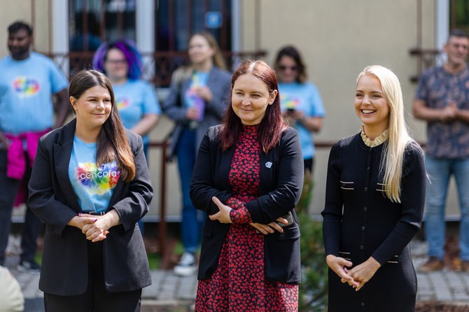 Giedriaus Matulaičio nuotr./Beata Veselienė (centre)