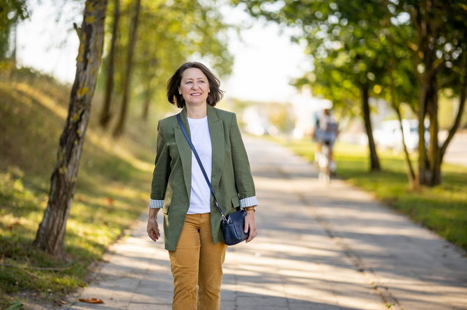 Sauliaus Žiūros nuotr./Socialinė darbuotoja Laima Danielienė