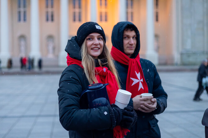 Maltiečių archyvo nuotr./Maltiečių savanoriai