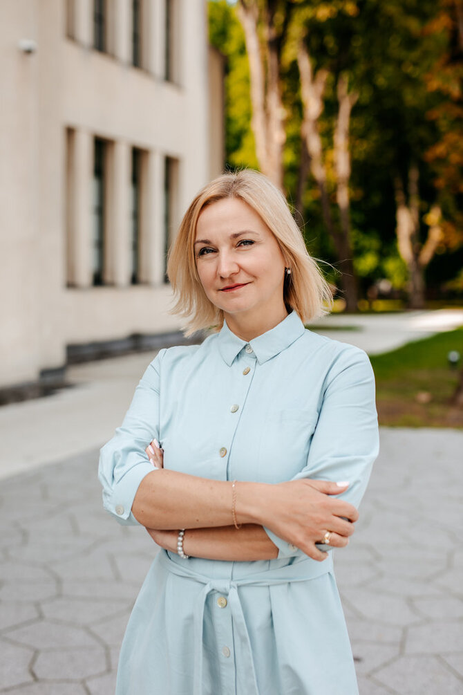 LSU nuotr./LSU rektorė Diana Rėklaitienė