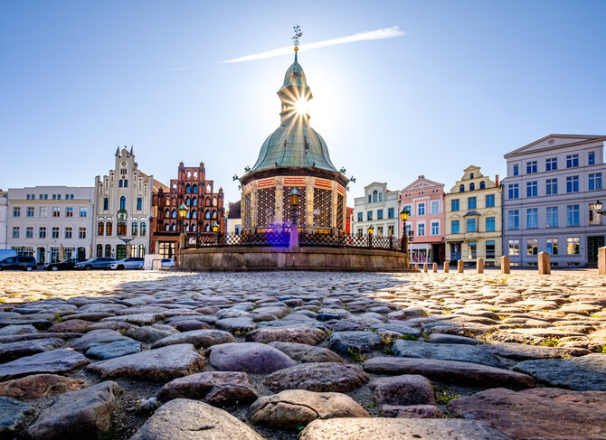 „iStock“ nuotr./Vismaro senamiestis