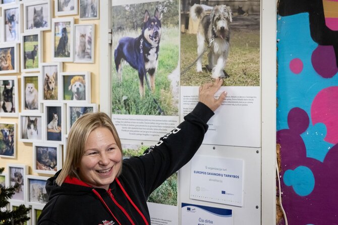 Martyno Ambrazo nuotr./„Pet Rescue Finland“ atstovė Lietuvoje Liisa Leitzinger