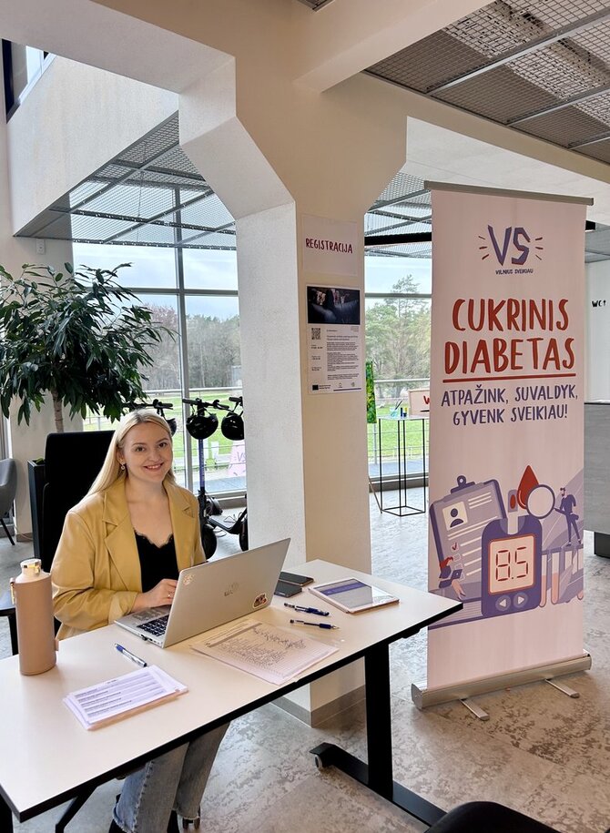 Vilnius sveikiau nuotr./Pasaulinė cukrinio diabeto diena