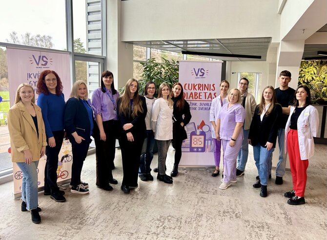 Vilnius sveikiau nuotr./Pasaulinė cukrinio diabeto diena