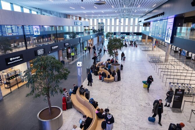 Projekto autorių nuotr./Naujasis Vilniaus oro uosto išvykimo terminalas
