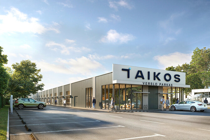Projektų autorių nuotr./Taikos verslo parkas
