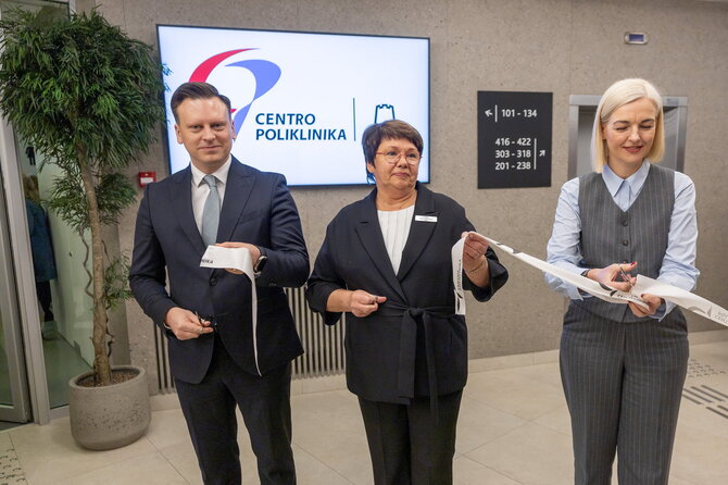 Sauliaus Žiūros nuotr./Centro poliklinikoje – vienas reikšmingiausių atnaujinimų per įstaigos istoriją