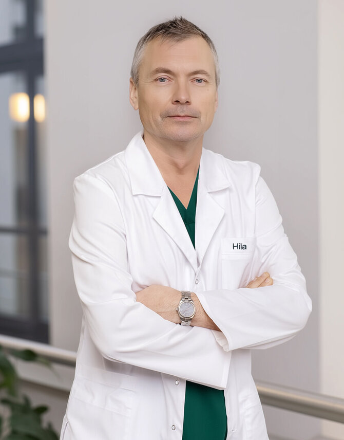 Pranešimo autorių nuotr./Gydytojas akušeris-ginekologas dr. Gediminas Mečėjus