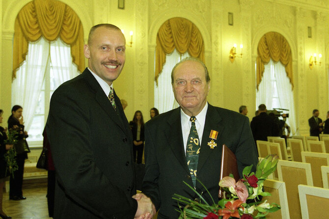 A.Pliadžio nuotr./Anapilin iškeliavo Lietuvos rankinio patriarchas Janis Grinbergas