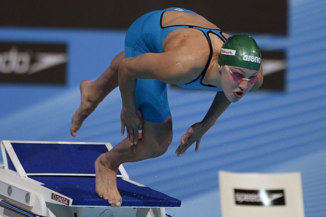 „Reuters“/„Scanpix“ nuotr./Rūta Meilutytė – pasaulio plaukimo čempionato aukso medalio laimėtoja