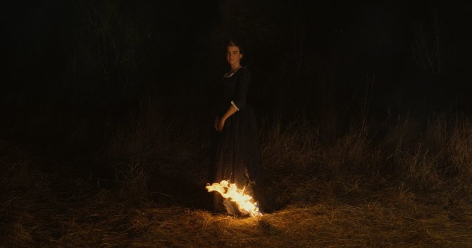 Kadras iš filmo „Degančios moters portretas“