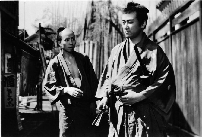 Kadras iš filmo „Samurajus ir garbė“