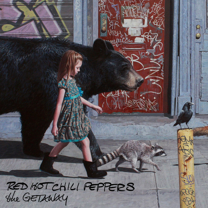 Red Hot Chili Peppers albumo „The Getaway“ viršelis