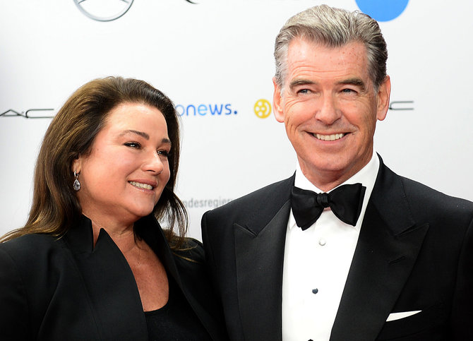 AFP/„Scanpix“ nuotr./Pierce Brosman ir Keely Shaye Smith