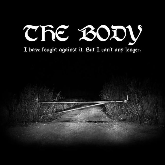 Albumo viršelis/The Body – I Have Fought Against It, But I Can’t Any Longer.