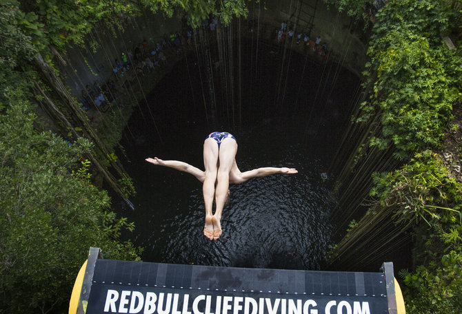 Dean Treml / „Red Bull Cliff Diving“ nuotr.