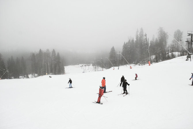 „Mullsjo Alpin“ slidinėjimo bazė / L.Kešytės nuotr.