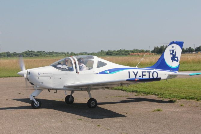 „Tecnam P2002JF“ / „Baltic Aviation Academy“ nuotr.
