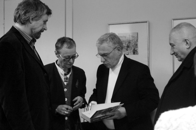 Susitikimas su autoriais Samu Yossmanu ir Shmueliu Tatzu / K. E. Krikščiūnaitės nuotr.