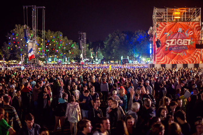 „Sziget 2016“ festivalio, vykstančio Budapešte, akimirkos / Gyčio Vidžiūno nuotr.