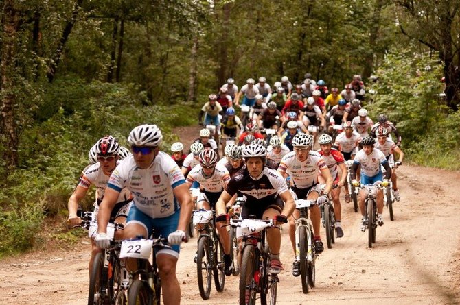 Sauliaus Masono nuotr./MTB dviračių lenktynės