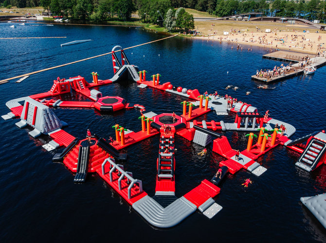 Festivalio organizatorių nuotr./Zarasų vandens pramogų parka