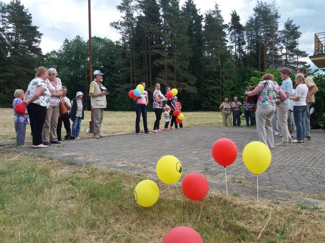 Asmeninio albumo nuotr./Klubo „Telšių atjauta“ veiklos akimirka