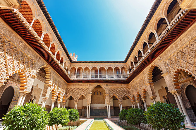 Shutterstock nuotr./Alcazar tvirtovė, Sevilija, Ispanija