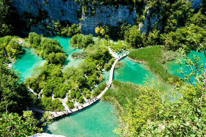 Shutterstock nuotr./Plitvicos ežerų Nacionalinis parkas, Kroatija