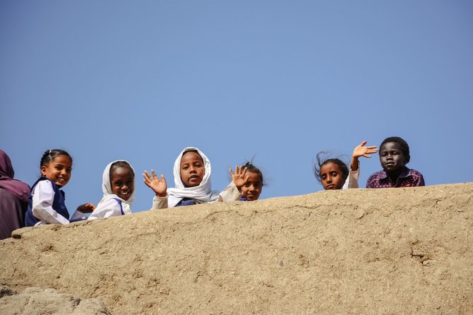 Kelionių organizatoriaus „GRŪDA“ nuotr./Mažieji Sudano gyventojai, Sudanas