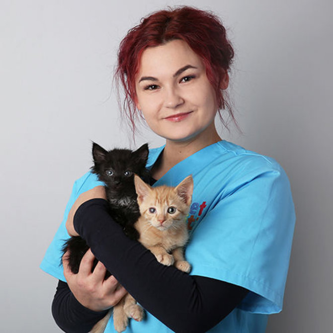 „PetCity“ klinikos gydytoja-veterinarė Margarita Rukštelytė.