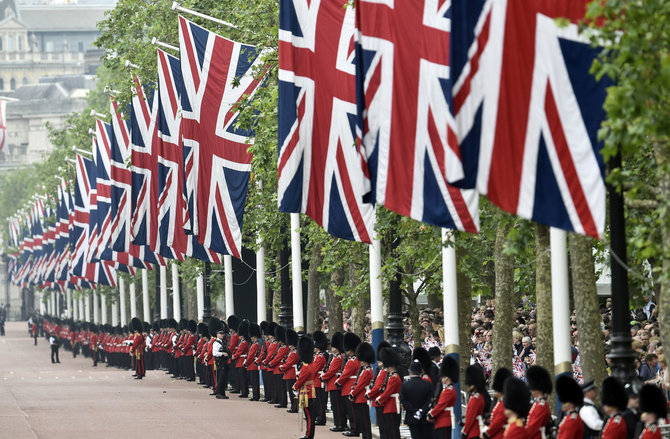 „Scanpix“ nuotr./Elizabeth II gimtadienio paradas