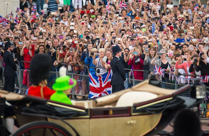 „Scanpix“ nuotr./Elizabeth II gimtadienio paradas