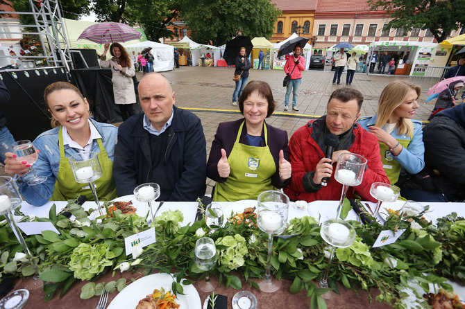 Aliaus Koroliovo nuotr./Giedrius Drukteinis, Virginija Baltraitienė, Gediminas Juodeika, Sandra Daukšaitė-Petrulėnė