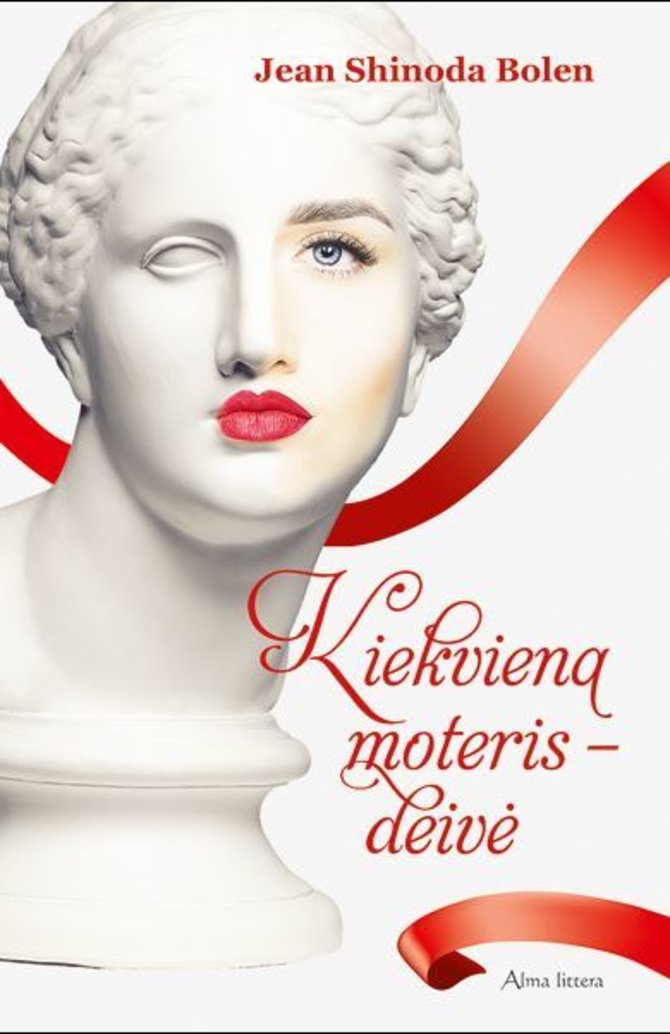 Knygos „Kiekviena moteris – deivė“ viršelis