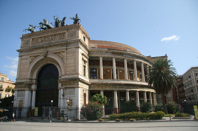 Monikos Svėrytės nuotr./Palermo Politeamos operos teatras