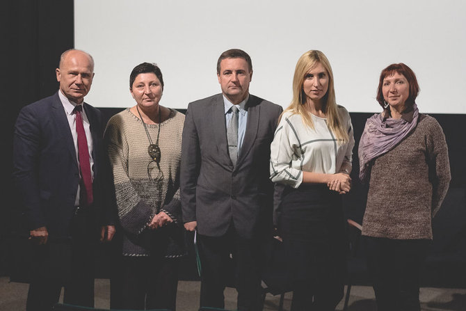 Donato Savicko nuotr./Dalia Kuodytė (antra iš kairės) diskusijoje apie smurtą Vilniuje