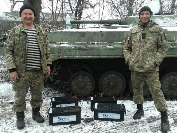Jono Ohmano nuotr./„Blue/Yellow“ pristatė BMP akumuliatorius į frontą