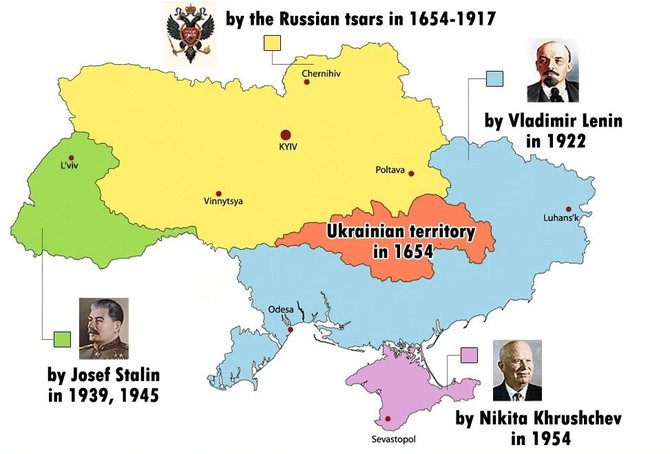 Rusijos žiniasklaida dabar bando įrodyti, kad Ukraina „istoriškai neturi teisės egzistuoti“.