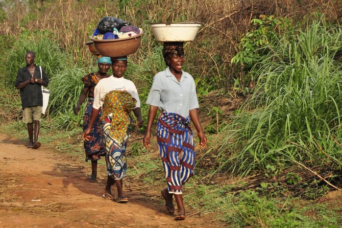 Asmeninė nuotrauka/Liberijos kontrastas – įspūdinga gamta ir slegiantis skurdas.