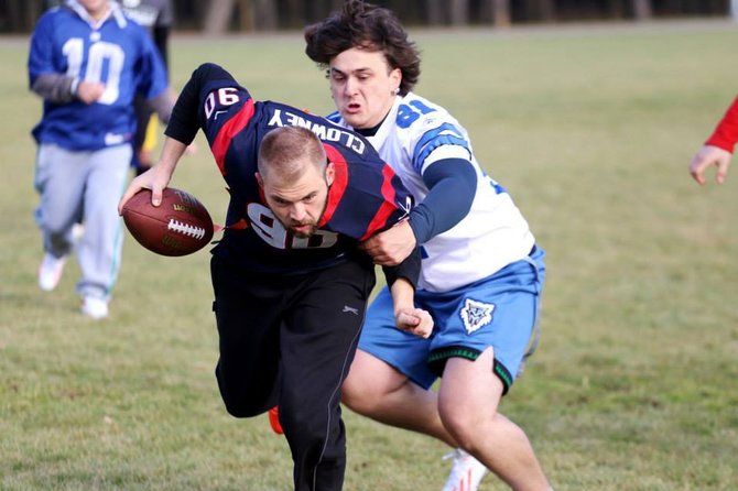 „NFL Lietuva“ nuotr./„Flag Football“ rungtynės Vingio parke