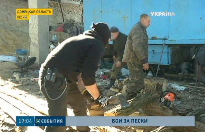 sobytiya.tv nuotr./Lietuvis savanoris Alenas fronte talkina Ukrainos kariams
