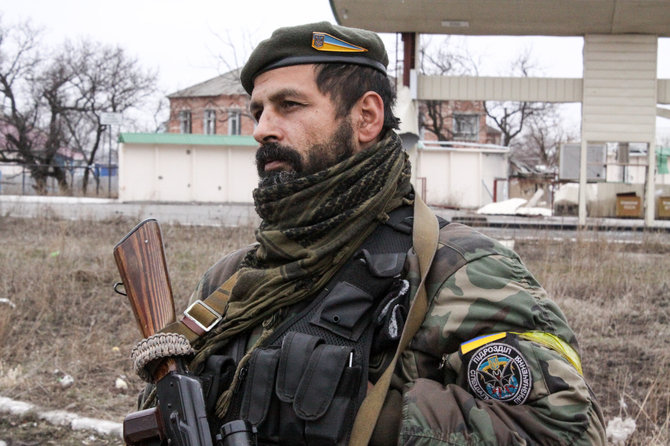 D.Pancerovo nuotr./Ukrainos VRM specialiosios paskirties batalionas „Tornado“