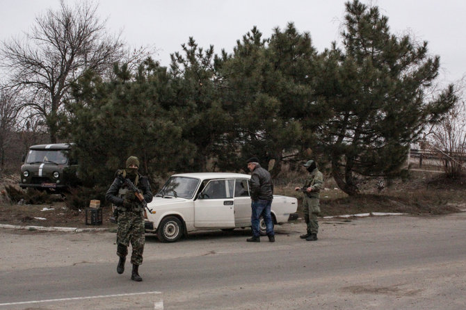 D.Pancerovo nuotr./Ukrainos VRM specialiosios paskirties batalionas „Tornado“