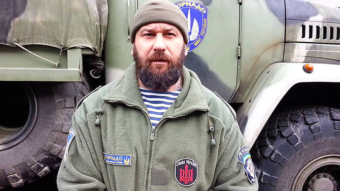 Sulaikytas „Tornado“ bataliono kuopos vadas Ruslanas Oniščenka